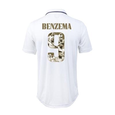 China Shirts & Principal 2023 BENZEMA 21 22 23 JR VINI Real Madrids ALABA MODRIC VALVERDE Gold Boot Soccer Jersey Mens Football Shirt Kids Uniforms for sale