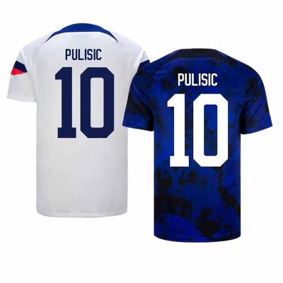 China Shirts & Tops Hot Sale 2022 USA Soccer Jerseys America World Cup Soccer Shirt USA MEN PULISIC DEST MCKENNIE KIDS SETS KITS for sale