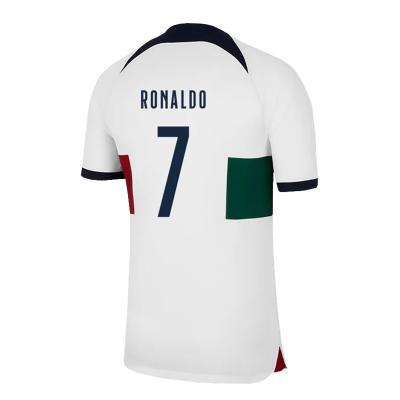 China Shirts & Tops 2022 Hot Sale Portugal RONALDO B.FERNANDES Soccer Jersey Football Jersey World Cup DIOGO J.Men Kids Set for sale