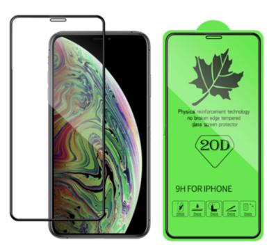 China Mobile Phone For OPPO Realme 6 A92s A52 A1K Anti Scratch 20D Maple Leaf Tempered Glass Screen Protector for sale