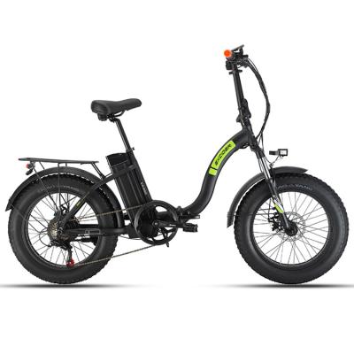 China New Design EX350 Aluminum Alloy Fat Tire 13Ah CE 750W 48V 20inch Folding City Electric Bike Electric Bike For Adult for sale