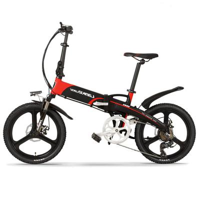 China High Quality Cheap Electric City Hybrid Electric Bike Electric Bike 500W 48V 20inch 10.4AH CE Aluminum Alloy Lithium Battery Electric Bicycle For Adult for sale