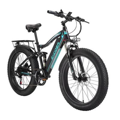 China Electric Mountain Bike 48V 1000W 16AH 26inch Electric Fat Bike Electric Fat Bike Tire Aluminum Alloy Fat Bike For Adult for sale