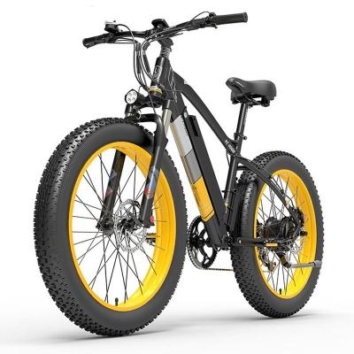 China CE 26inch 48V 1000W 16ah Hybrid Electric Bike Mountain Bike EU Warehouse Aluminum Alloy Electric City Electric Bike Bicycle For Adult for sale