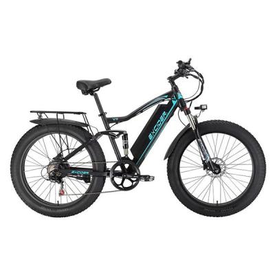 China Hot sale CE MV5 48V 500W 16AH 26inch 7speed aluminum alloy electric mountain bike tire electric hybrid bike lithium battery hot model fat for adult for sale