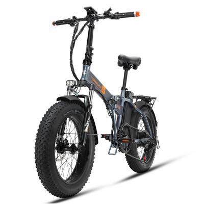 China New Design 7Speed ​​48V 1000W Aluminum Alloy 2022 High Performance Fat Tire Electric Bicycle Aluminum Alloy Electric Bike Lithium Battery Adult for sale