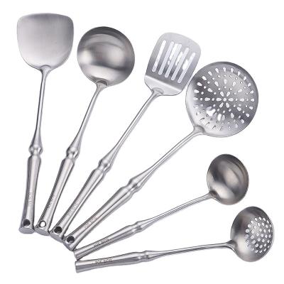 China Viable New Design Hot Pot Spoon Cookware Set Cookware Sets Kitchen Tool Stainless Steel Cookware Set for sale