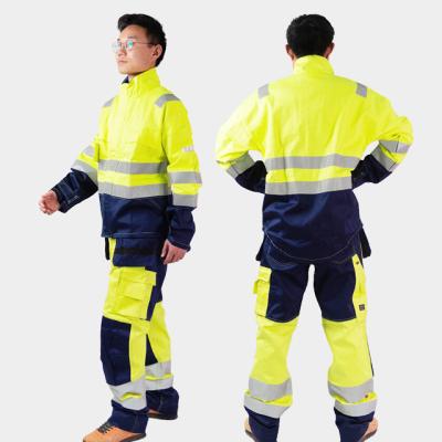 China 350GSM CVC 80% Cotton/19% Polyester/1%Antistatic Satin FR Antistatic Fabric For Safety Coverall for sale