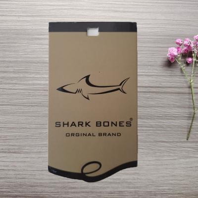 China Sustainable new design custom hangtag for high-end women's clothing brand children's clothing underwear for sale