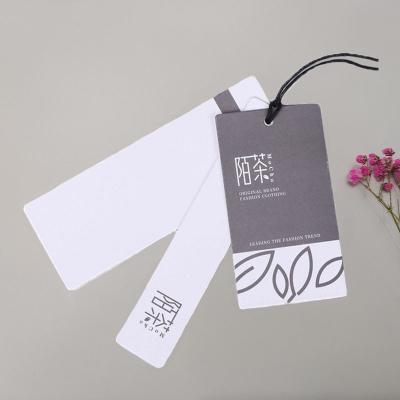 China Newest Viable Factory Direct Custom Luxury Paper Hang Tag For Gift Apparel Shoes for sale