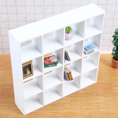 China Mini Diy Wooden Simulation Model Mini Toy Dollhouse Miniature Furniture Display Stand for Doll Room Accessories for sale