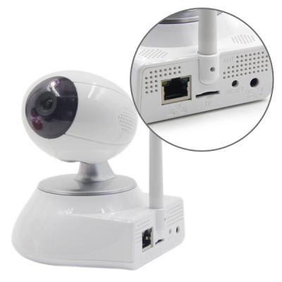 China Network Video Home IP Camera , Pan / Tilt / Zoom camera with TF card recording for sale