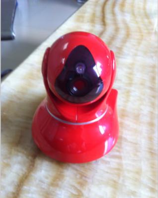 China 1.0 Megapixel Mobile Phone Remote Smart IR Alarm IP Camera With PTZ  Control ERobot for sale