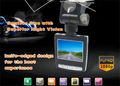 China 1920 x 1080P Car DVR Camera 2.0 inch Wide Angle Lens Looping Recording for sale