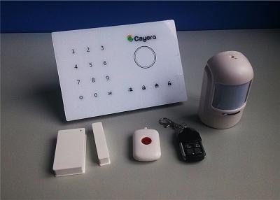 China Smart Wireless Intruder Alarm Phone Monitoring with GSM Intercom for sale