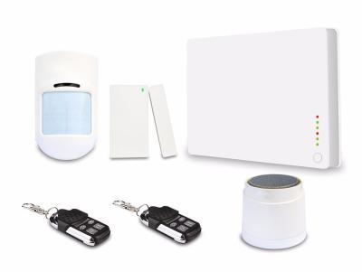 China Intelligent Home Wireless Burglar Alarm Systems Multi Languages for sale