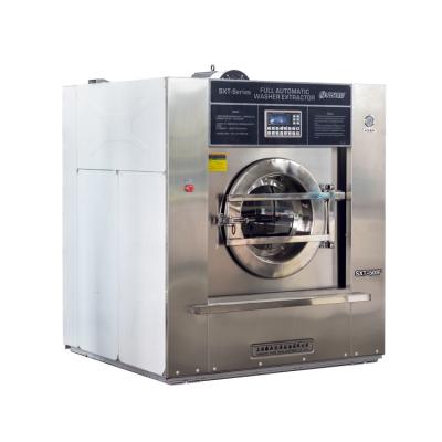 China Large Capacity 50kg Industrial Centrifuge Laundry Washing Machine with 4kw Power for sale