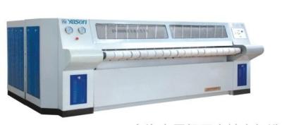 China Washing Center Flatwork Ironer Machine Automatic Steam Heating Ironing Folding for sale