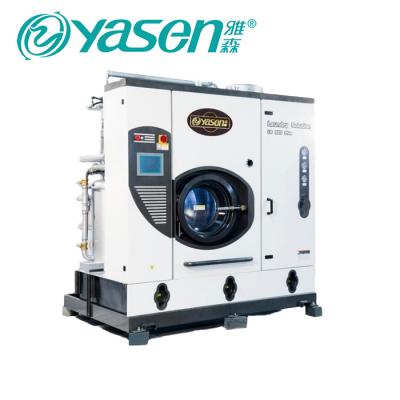 China 10kg Laundry Industrial Dry Cleaning Machine Needs Solvent C₂Cl₄ Tetrachloroethylene for sale