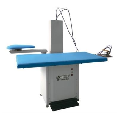 China Hotel Professional Air Suction Ironing Table Pressing Machine for sale