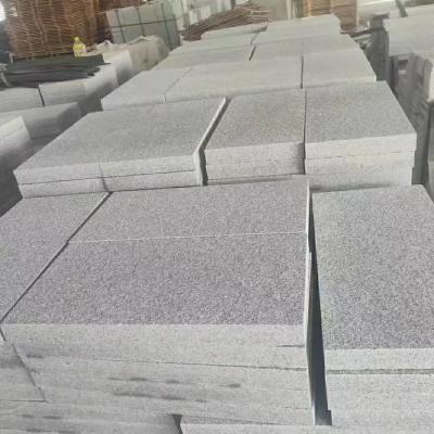 China High Strength Gray Granite Paving For Flooring Tiles Granite Slab Sesame Gray Cheap Granite Tiles for sale