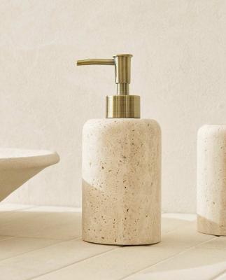 China 2021 Modern Factory Wholesale Natural Marble Nordic Natural Marble Soap Dispenser for sale