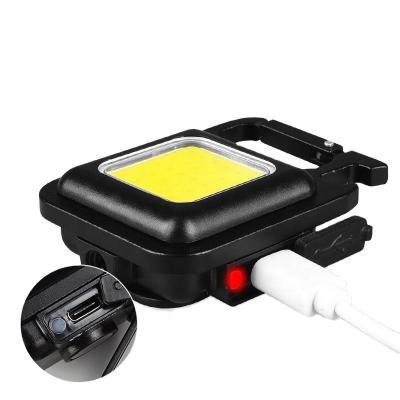 China Mini Magnetic Aluminum Alloy COB Work Light Multifunctional Rechargeable Work Light for sale