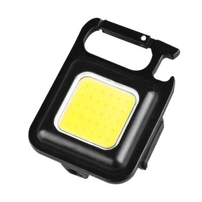 China Aluminum Alloy 500 Lumen Rechargeable Aluminum COB Led Portable Work Light For Camping for sale