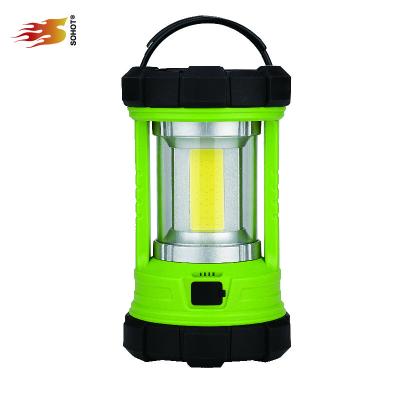 China Garden 2000 Lumens Power Bank USB Rechargeable Led Camping Lantern Working Lights for sale