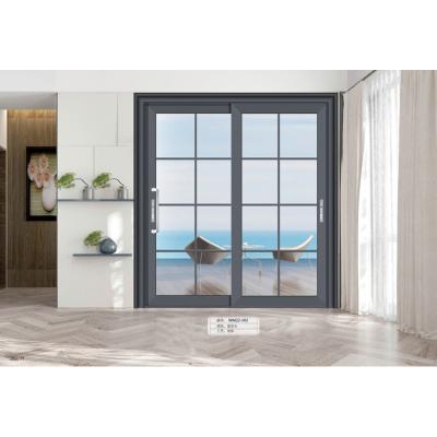 China Modern Heavy Duty Sound Insulation Balcony Doors High Quality Double Glazed Sliding Doors for sale