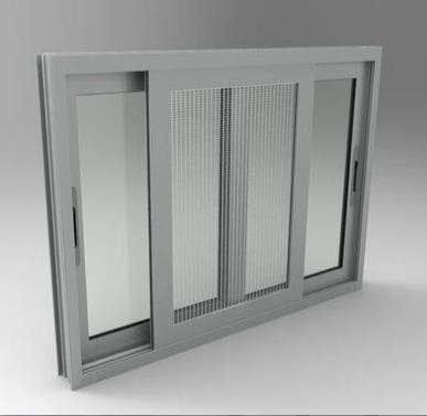 China Swing Aluminum Alloy Soundproof Window Push Pull Sliding Window for sale