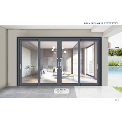 China Modern Factory Supply High Quality Heavy Duty Aluminum Alloy Bathroom Sliding Doors for sale