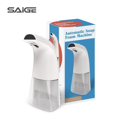 China Foam Soap Dispenser 300ml Mini USB Foaming Soap Dispenser Rechargeable Infrared Dispenser Sensor for sale