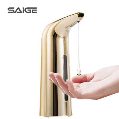 China Double Soap Dispenser 400ml Standing Smart Automatic Infrared Sensor Liquid Soap Dispenser For Kitchen for sale