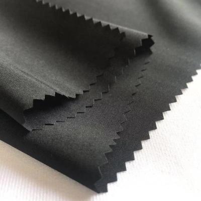 China Polyester 5 Elastane Antistatic 75D 95 Stretch Pongee Weft Fabric For Sportswear And T-shirt for sale