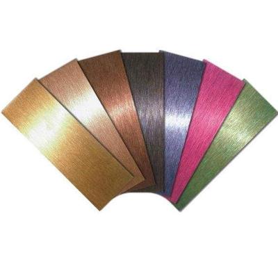 China Cheap Price Industry 201 304 1mm 2mm Color Stainless Steel Sheet for sale