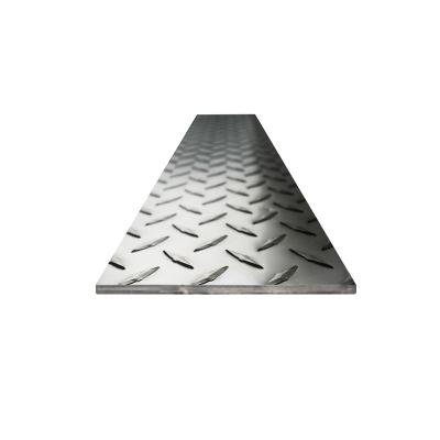 China Industry 304 304L 316 316L Stainless Steel Sheet Checkered 1mm 2mm 3mm Embossed For Anti-Slip Top for sale