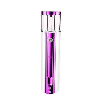 China Mini Atomizer Nebulizer Alcohol Nano Mist Sprayer Portable Facial Car Facial Steamers Moisturizer Beauty Face Spa Humidifier White USB Pink for sale