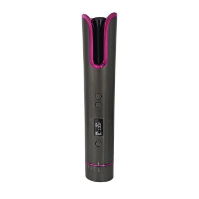 China Automatic curling the first high performance cordless rechargeable automatic hair curler for curls or waves anytime anywhere for sale