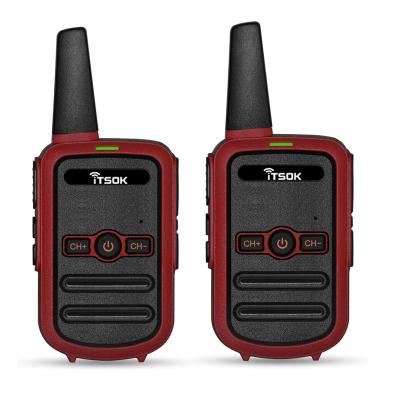 China MINI Handheld Transceiver Two Way Outdoor Ham Radio Station Walkie Talkie for Children Kids Lovers Parenting for sale