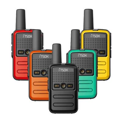 China Itsok I-16 Kids Outdoor Walkie Talkie For Kids New Colorful Fuselage Mini Toy 1~5 Kilometers Long Gift Two Way Radio UHF Range for sale