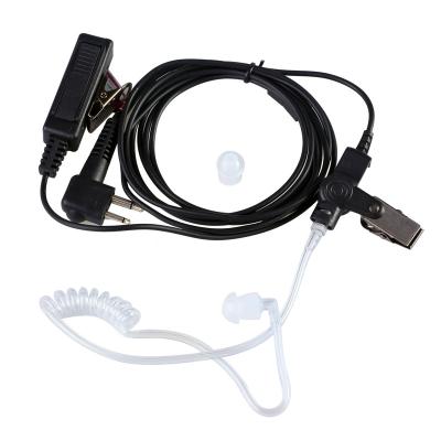 China Noise Reduction 2 Pin Headset For Two Way Radio Walkie Talkie Acoustic Air Duct Earpiece For Motorola DEP450 EP450 CP200 CLS1110 CLS1410Ho for sale