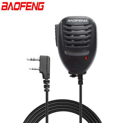 China None 2 Pin Microphone Speaker For Acoustic Two Way Radio Walkie Talkie For BAOFENG BF-888S UV5R UV-9RPlus Kenwood Tytera Quansheng for sale