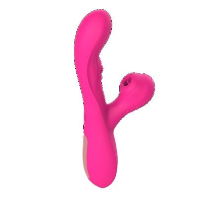 China 10-frequency tapping promotional good quality low price adult sex toys for slapping and sucking silicone vibrator female Masturbator for sale