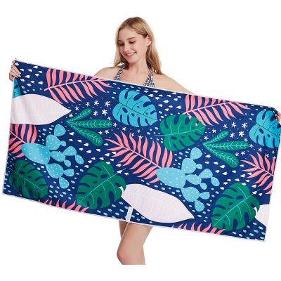 China High Quality Viable Microfiber Towel Sublimation Summer Beach Towels for sale