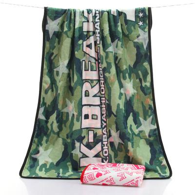 China Anti-bacteria Warm Customized Comfortable Custom Fleece Throw Blanket Soft for sale