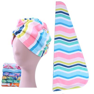 China Custom QUICK DRY Soft Absorbent Quick Drying Hair Towel for sale