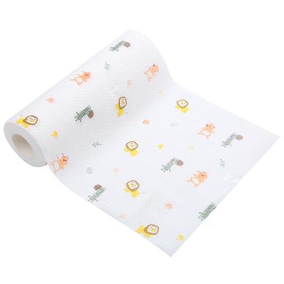 China Kitchen Rags Dish Towel Household Cleaning Cloth Dishcloth Disposable Paper Towel Lazy Roll Kitchen Bathroom 25x25 for sale