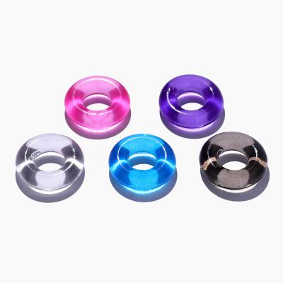 China Pênis Ring Crystal Ring Color Random Silicone Ring do tempo de atraso para o homem à venda