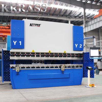 China Krrass 100t Sheet CNC Brake Machine Iron Press Bending Price Hydraulic for sale